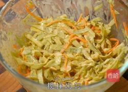 黑松露包菜虾饼的做法图解5