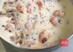 黑松露脆皮奶油蘑菇汤的做法图解5