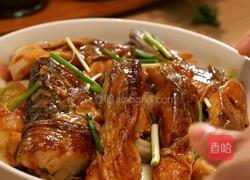 葱烧鲈鱼的做法图解8