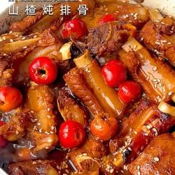 酸甜控狂喜！这道山楂炖排骨堪称味蕾炸弹！的做法[图]
