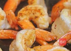 法式蒜香口蘑虾的做法图解4