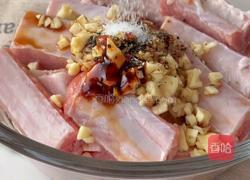 蒜香椒盐烤排骨的做法图解4