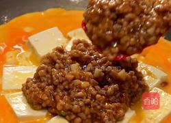 这道肉末豆腐抱蛋,鲜到舌头打卷!的做法图解6