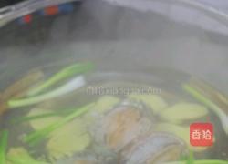 松柏映雪盐焗鲍的做法图解3