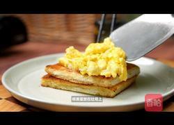 黑松露滑蛋西多士的做法图解5