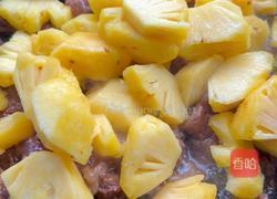 菠萝炒牛肉的做法图解5