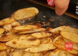 黑松露山药煎虾的做法图解6