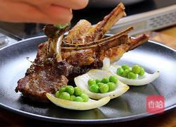 黑松露香煎小羊排的做法图解5