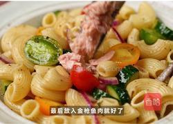 金枪鱼意面沙拉的做法图解5