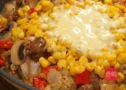 芝士玉米焗饭的做法图解8