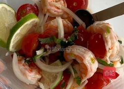 酸辣柠檬虾的做法图解8