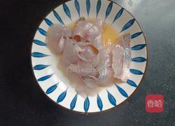 椒麻鲈鱼片的做法图解4
