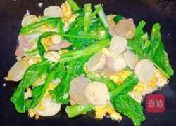 鸡蛋肉丸炒手工河粉的做法图解4