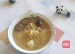 山药绿豆小米粥的做法图解5