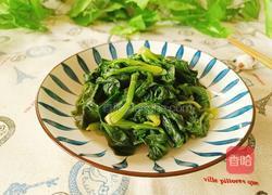 蚝油菠菜的做法图解7