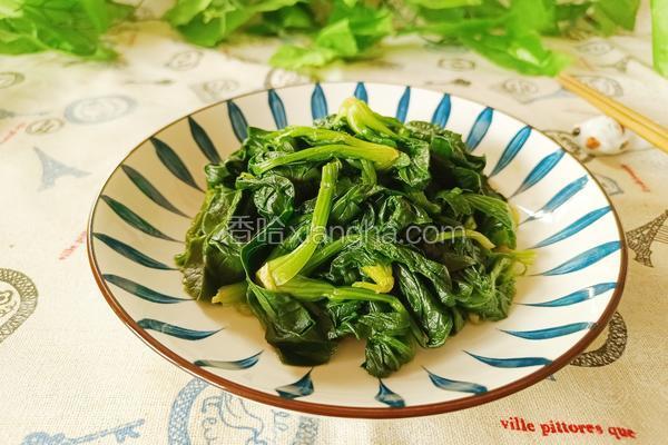 蚝油菠菜