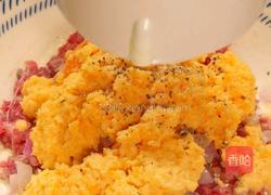 日式牛肉汉堡盖饭的做法图解2