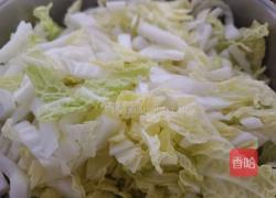 菌菇酱炒白菜的做法图解3
