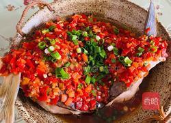 剁椒鱼头的做法图解8