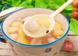 紫米酒酿小圆子水果羹的做法图解8