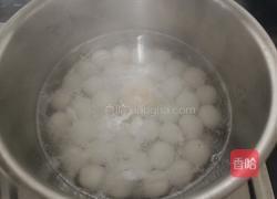 紫米酒酿小圆子水果羹的做法图解2