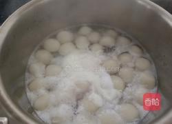 紫米酒酿小圆子水果羹的做法图解4