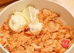 三文鱼奶酪三明治的做法图解4