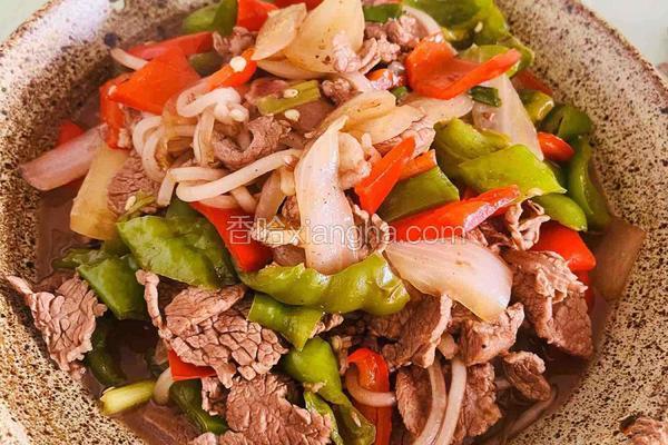 小炒黄牛肉