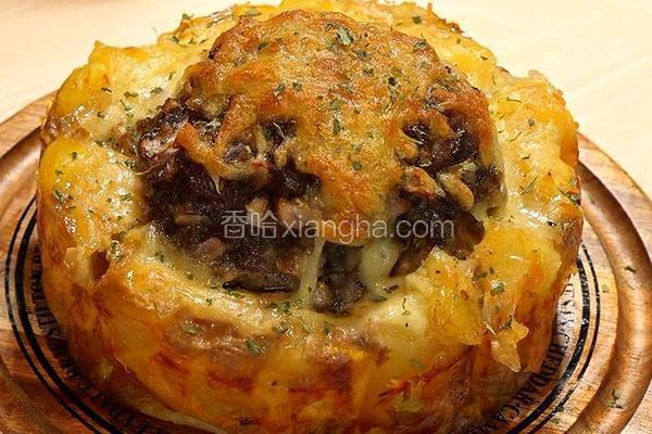 芝士牛肉土豆烘蛋
