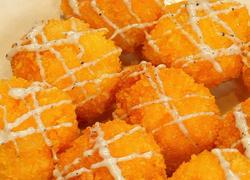 爆浆黑松露虾球