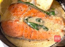 柠檬奶油三文鱼的做法图解8