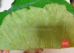 荷叶蒸莲子排骨的做法图解4