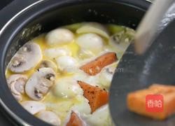 松露三文鱼浓汤的做法图解6