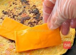 香葱火腿肉松手抓饼的做法图解7