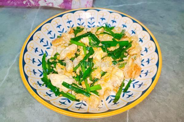 韭菜炒鸡蛋