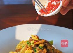 菌菇牛肉炒鸡蛋的做法图解7