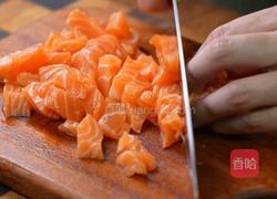 松露三文鱼沙拉的做法图解1