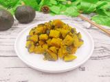 姜黄贝贝南瓜粒的做法[图]
