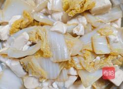 白菜炖豆腐的做法图解6
