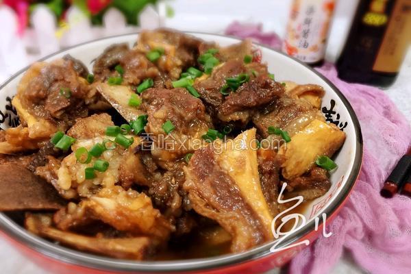红烧牛翅排