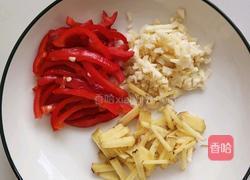 香爆蒜姜猪肝的做法图解2