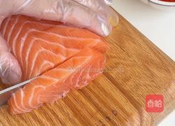 牛油果三文鱼拌饭的做法图解3