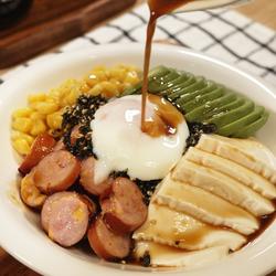 牛油果豆腐拌饭的做法[图]