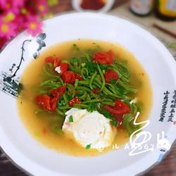 菠菜鸡蛋面的做法[图]