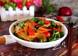 青椒胡萝卜土豆片