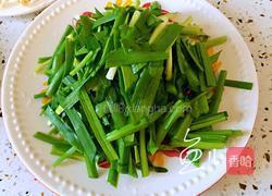 豆芽炒韭菜的做法图解3