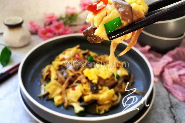 平菇炒鸡蛋