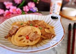 莲藕炒肉片