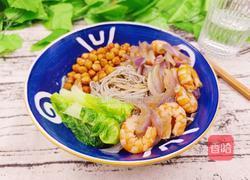 洋葱虾仁凉拌荞麦面的做法图解11