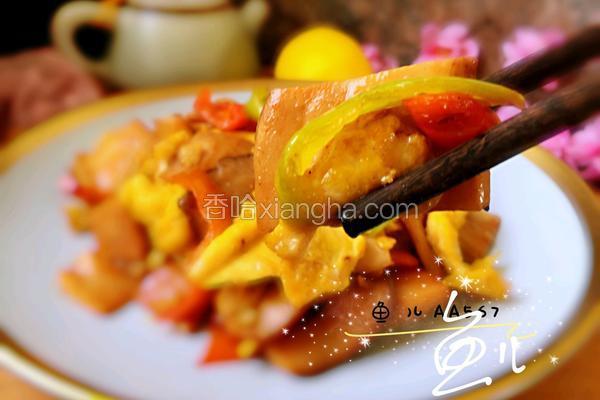 杏鲍菇炒鸡蛋
